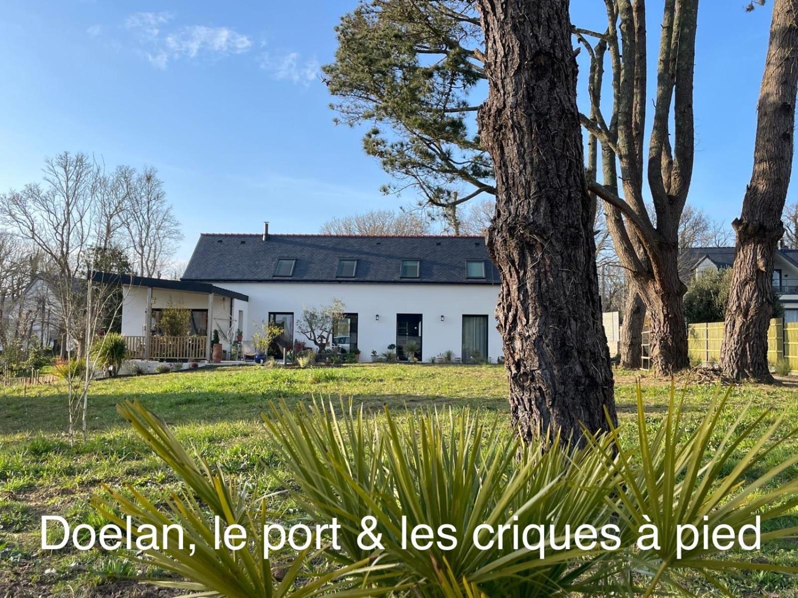 Ty Glazu Doelan Espace 60M2, Port& Criques A Pied, 2 Chambres Privees Au 1Er Etage, Sdb, Wc Separe Clohars-Carnoët Exterior foto