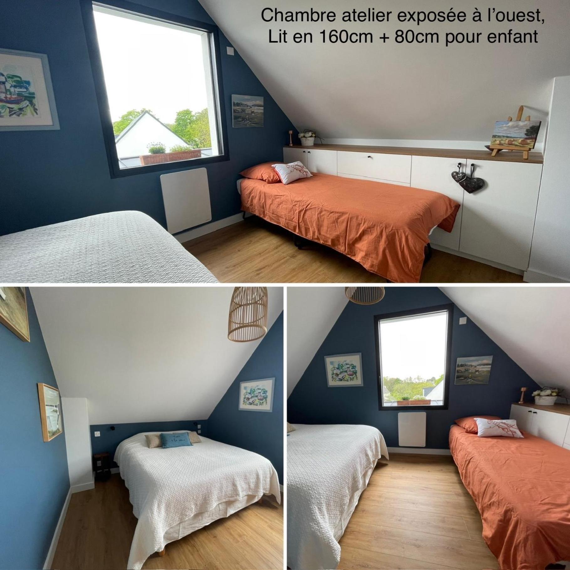 Ty Glazu Doelan Espace 60M2, Port& Criques A Pied, 2 Chambres Privees Au 1Er Etage, Sdb, Wc Separe Clohars-Carnoët Exterior foto