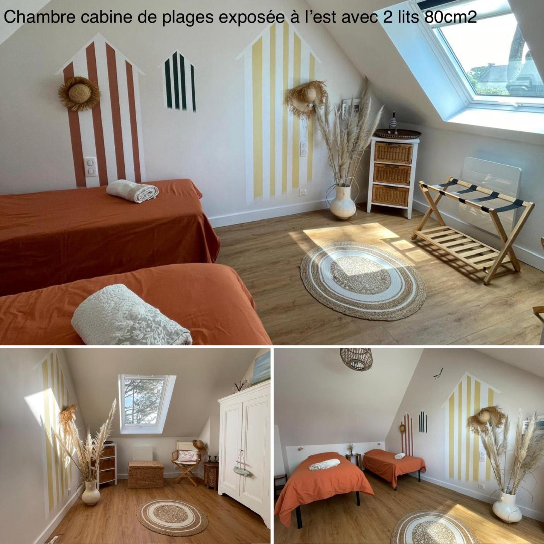 Ty Glazu Doelan Espace 60M2, Port& Criques A Pied, 2 Chambres Privees Au 1Er Etage, Sdb, Wc Separe Clohars-Carnoët Exterior foto